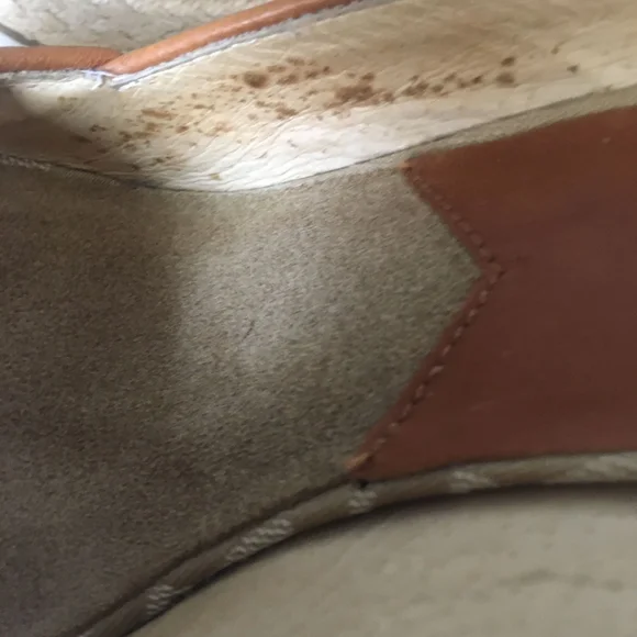 Michael Kors: MK Logo printed espadrilles wedge heels. Size 8 1/2M. Pre-owned - Picture 7 of 11